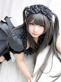 Rabbit play pictorial - black maid(64)